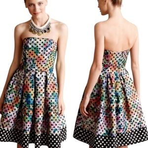 Corey Lynn Calter Lavendel Strapless Corset Gossip Girls Cocktail Dress sz 6